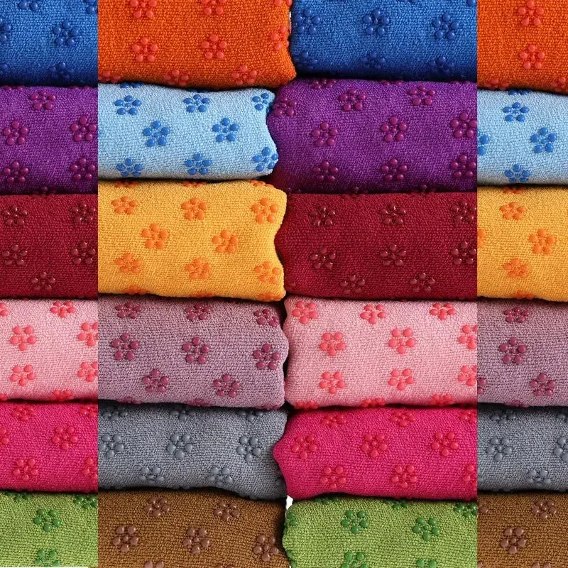 183*63cm Yoga Towel Professional Non-slip Mat Widened Lengthening Fitness Mat Home Sweat-absorbent Terry Cloth  Yoga Pad