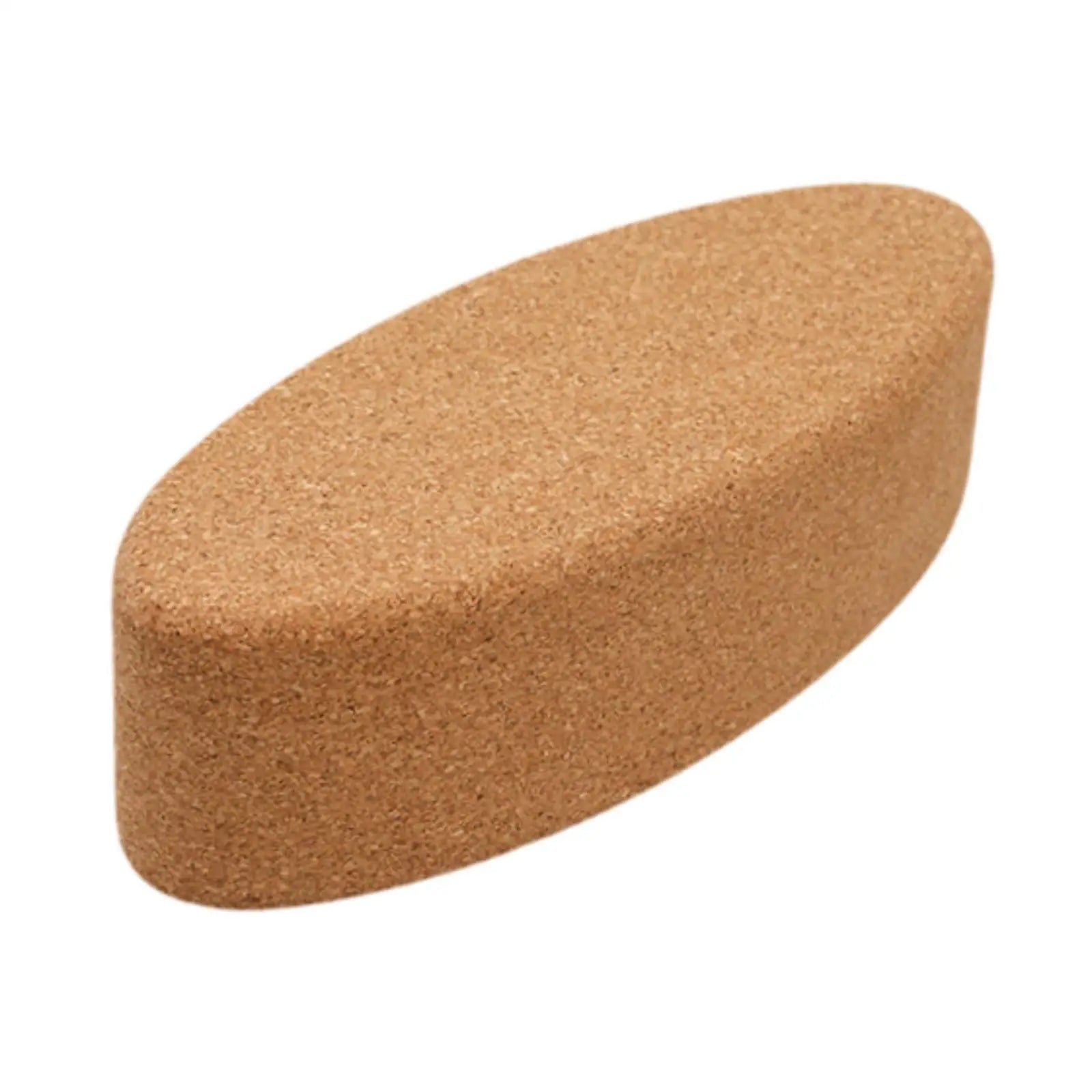 Cork Exercise Block Premium Supportive Yoga Prop Soft Lightweight Brick for Fitness Pilates Training