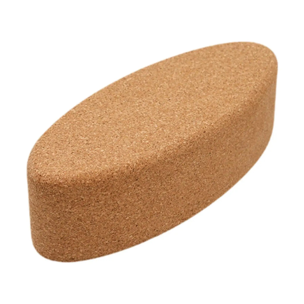 Cork Exercise Block Premium Supportive Yoga Prop Soft Lightweight Brick for Fitness Pilates Training
