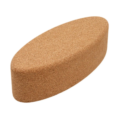 Cork Exercise Block Premium Supportive Yoga Prop Soft Lightweight Brick for Fitness Pilates Training
