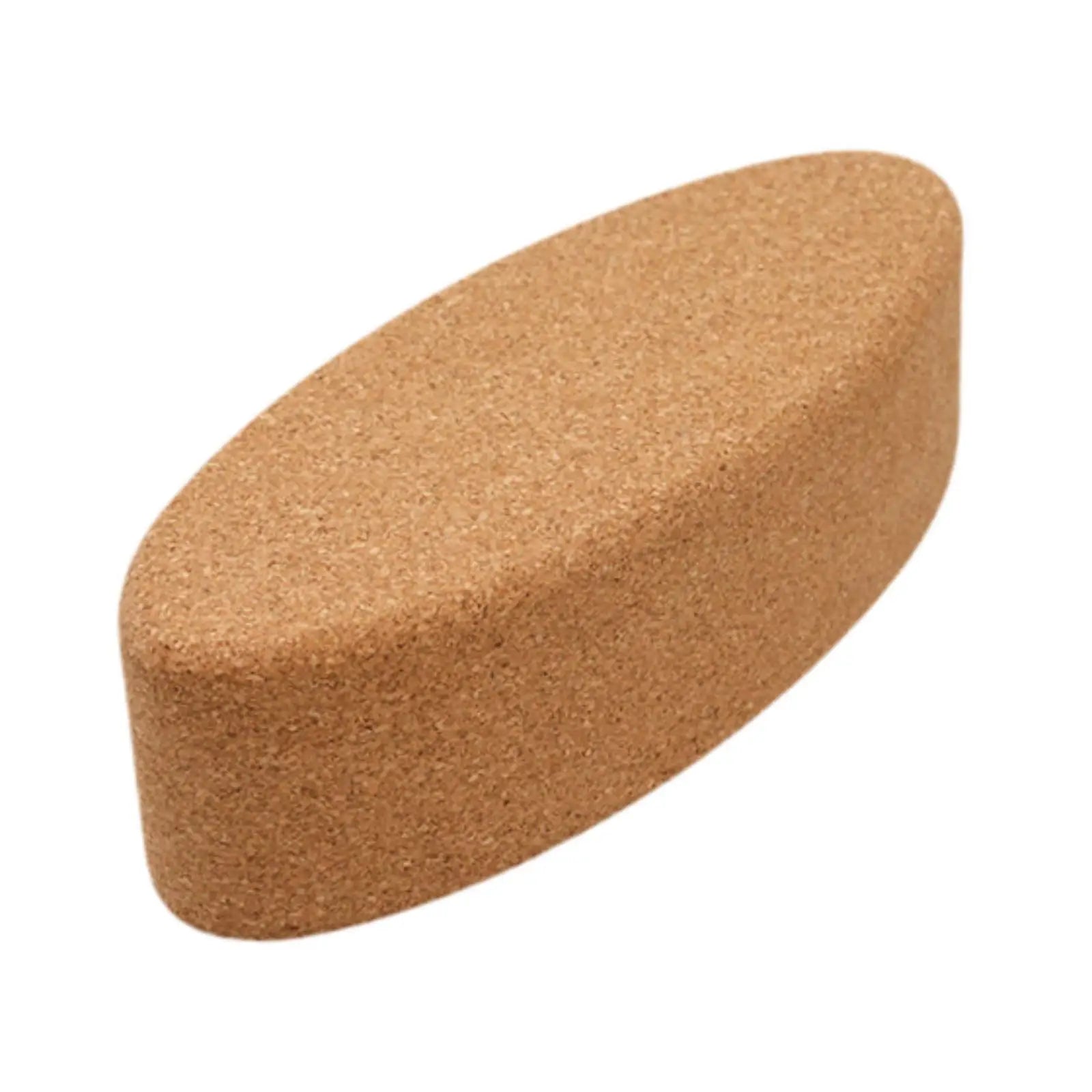 Cork Exercise Block Premium Supportive Yoga Prop Soft Lightweight Brick for Fitness Pilates Training