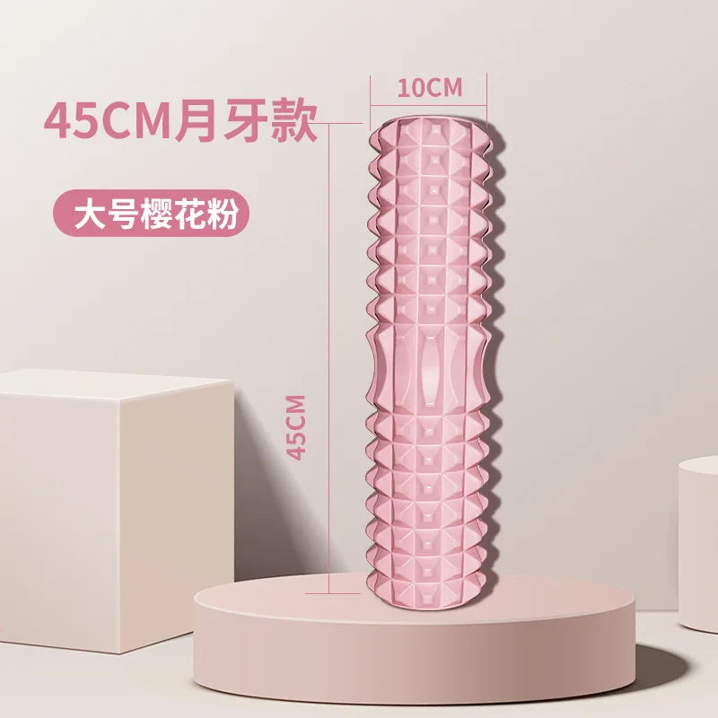 Yoga foam roller muscle massage Block pilates tools Yoga Column fitness foam roller set gym Yoga Brick exercise equipment